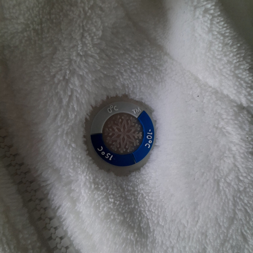 Cozy White Bear Kids One Piece Snowsuit 2for1 - Picture 6 of 8